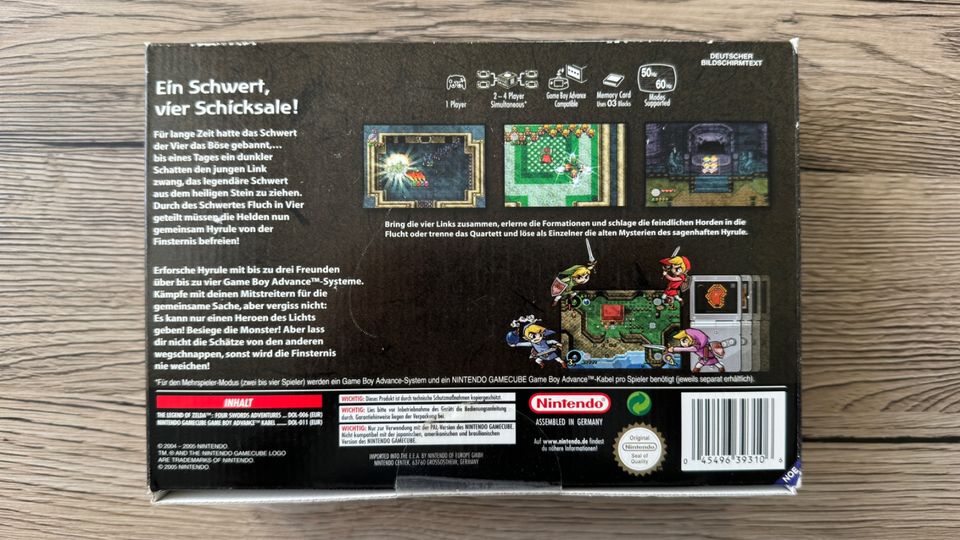 NEU The Legend of Zelda Four Swords Adventures Nintendo GameCube in Kiel