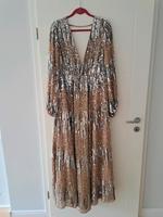 Kleid asos Paillettenkleid 42 beige Silber Hamburg - Bergedorf Vorschau