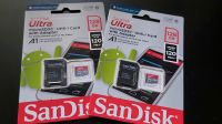 2 SanDisk Ultra Micro SDXC Card + Adapter 128 GB Leipzig - Dölitz-Dösen Vorschau