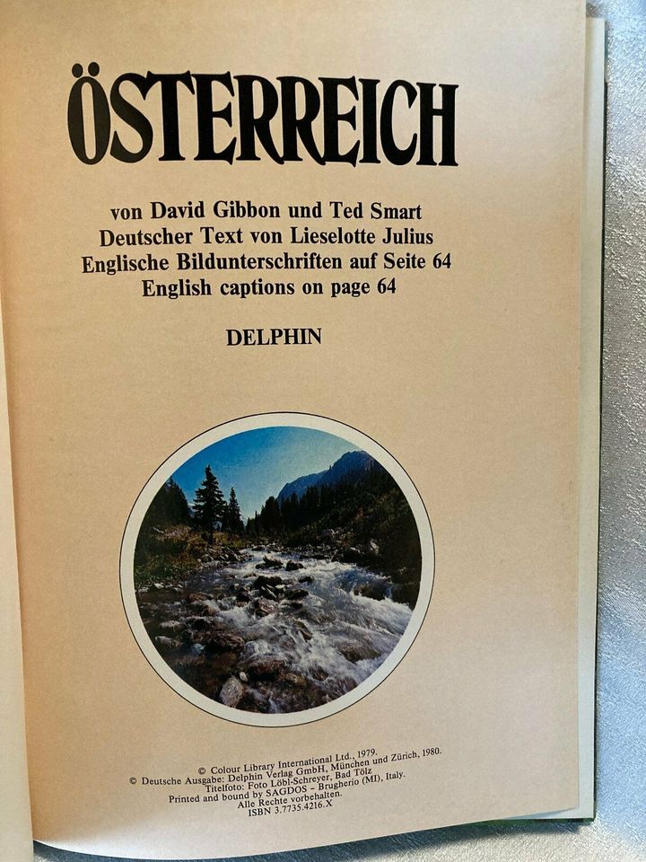 2 Bücher: Mexiko, Österreich; Delphin-Verlag in Mannheim