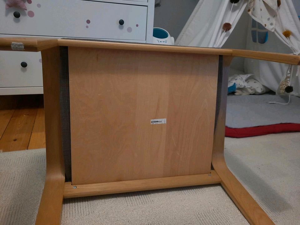 Poäng *Wie Neu* Ikea Sessel Hocker Schaukelstuhl Hillared braun E in Frankfurt am Main