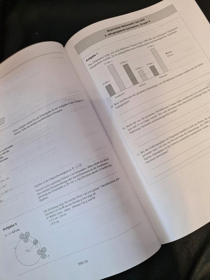 Gymnasium Bayern BMT Mathematik Tests  10.Klasse in Baar-Ebenhausen