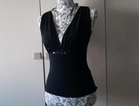 Damen Top mit Pailletten Gr S elegant Hessen - Kirchhain Vorschau