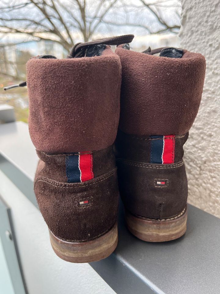 Echt Leder Stiefeletten von Tommy Hilfiger in Frankfurt am Main