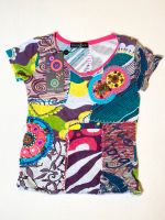 DEREK HEART buntes Shirt T-Shirt Gr. S M 36 38 NEU wie Desigual Niedersachsen - Stadthagen Vorschau