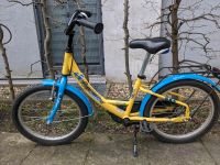 Pegasus Fahrrad 16 Zoll Motiv Eule blau gelb Berlin - Rudow Vorschau