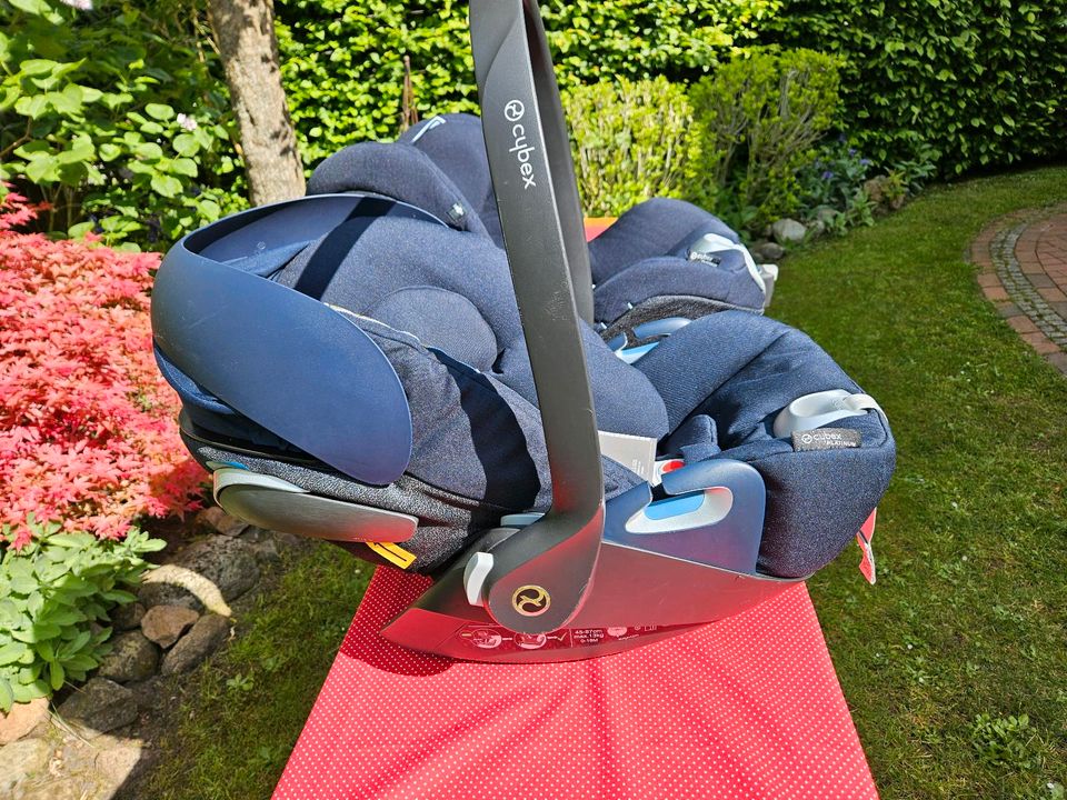 Kindersitz Cybex Cloud Z i-Size Basis+Babyschale+Kleinkindersitz in Jever