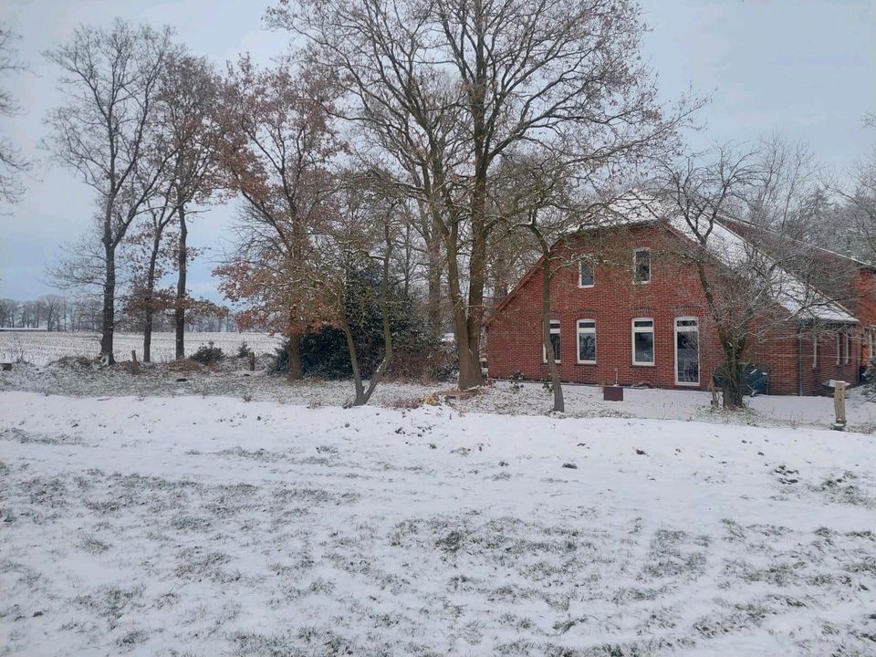 Ferienwohnung Tal Lehe Winter Urlaub in Wiefelstede