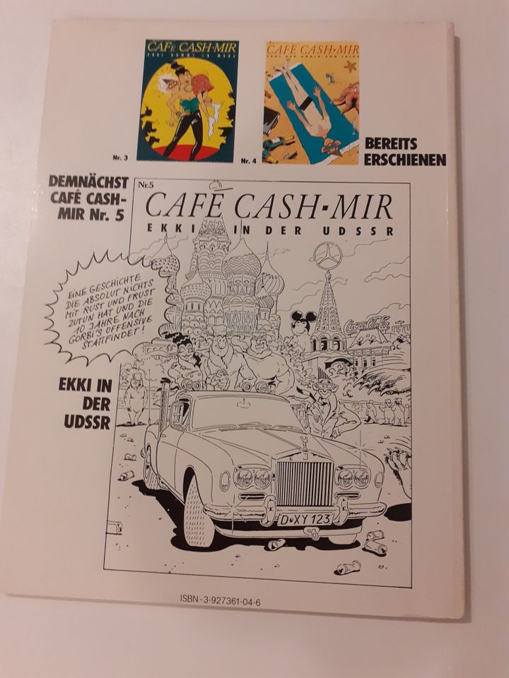 Comics Cafe Cash-- Mir Band 1-4 in Hamminkeln