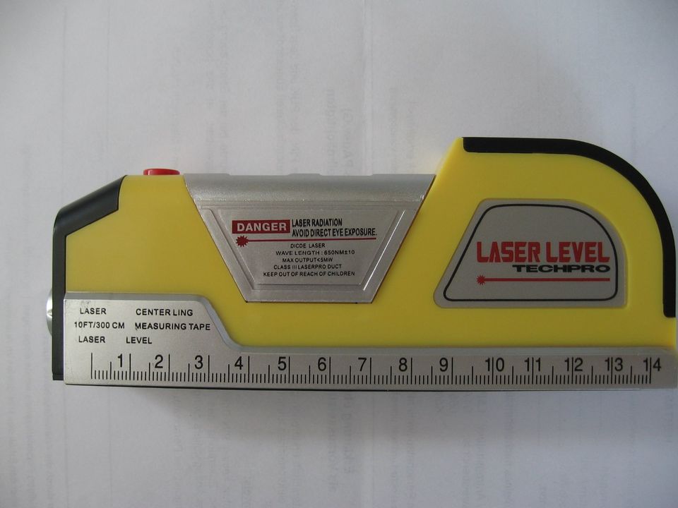 Laser Nivelliergerät/Laser Level Techpro von Danger/ siehe Bilder in Idstein