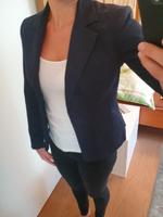 schöner Blazer, H&M, dunkelblau/schwarz gestreift, Gr. 34 Hessen - Usingen Vorschau