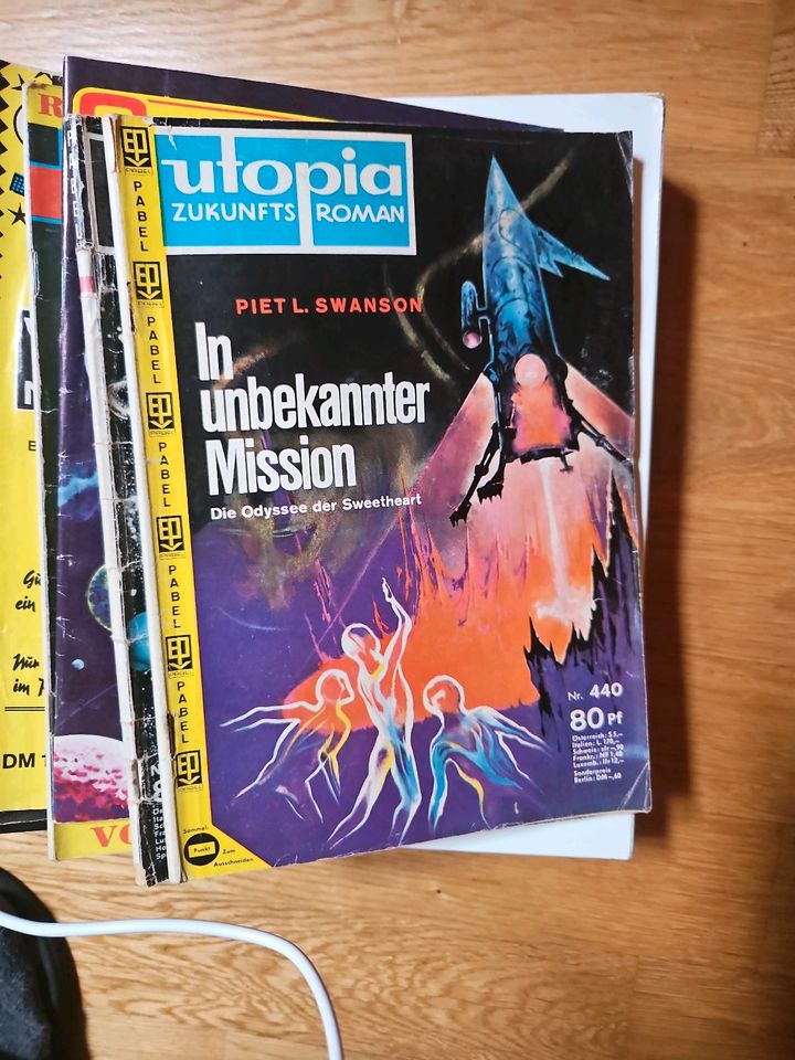Science Fiction Heftromane Zukunftsromane 50er vintage Sammlung in Neu Ulm