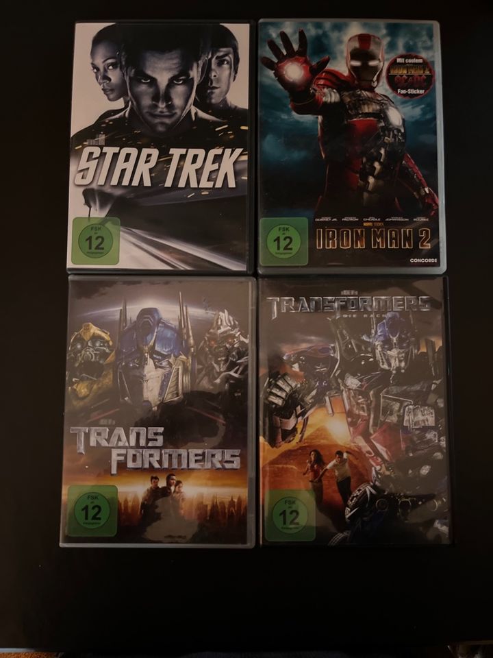 Star Trek, Ironman 2, Transformers DVD-Filme in Leipzig