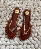 Buffalo Sandalen Schuhe Schlappen braun Animal Print 36 Bayern - Bayreuth Vorschau