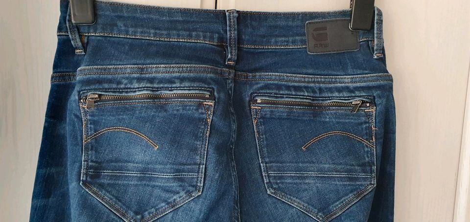 G-Star RAW Midge Zip Mid Skinny Jeans Gr 28 /30 in Friedrichshafen