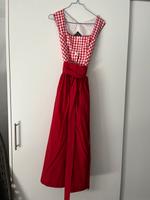 1x Dirndl/ langes Dirndl Chiemsee Trachten rot/weiss Bayern - Küps Vorschau