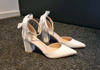 Brautschuhe weiß, 1x getragen / Standesamt / Hochzeit Bayern - Winzer Vorschau