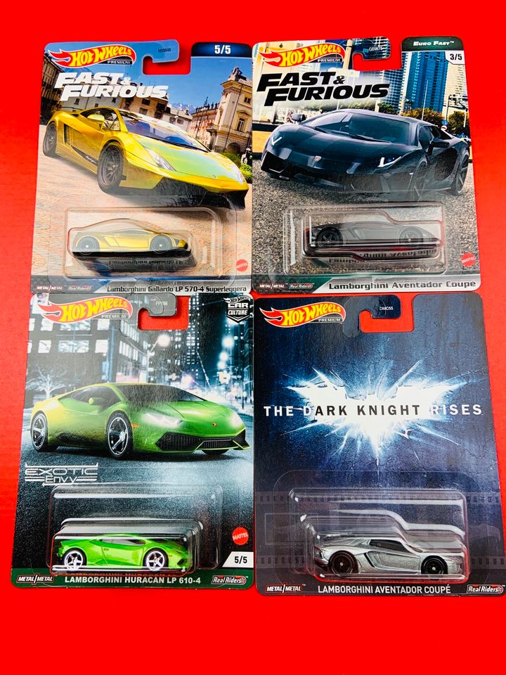 Hot Wheels Lamborghini Sammlung 113 Stück OVP STH Diablo Countach in Bad Doberan