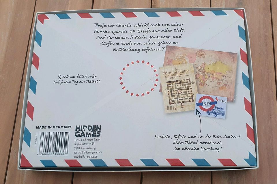 Hidden Games Professor Charlies Reise um die Welt, Rätselspiel in Itzehoe