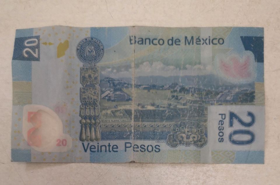 Banknoten aus Mexiko in Weiterstadt
