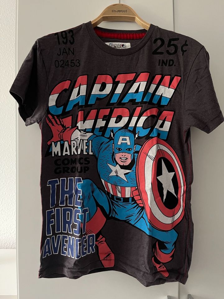 T-Shirt Marvel Captain America Gr. S in Aschersleben