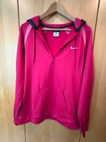 Nike Sport Hoodie Pink Dri-Fit Gr. L halber Reißverschluss Rheinland-Pfalz - Großkarlbach Vorschau