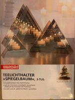 ❌Teelichthalter Spiegelbaum 3-tlg. für 10 € ❌ Sachsen-Anhalt - Halle Vorschau
