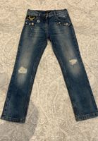 Dolce & Gabbana Mädchen Jeans Gr 7/8 Jahre 120-131cm Nordrhein-Westfalen - Paderborn Vorschau