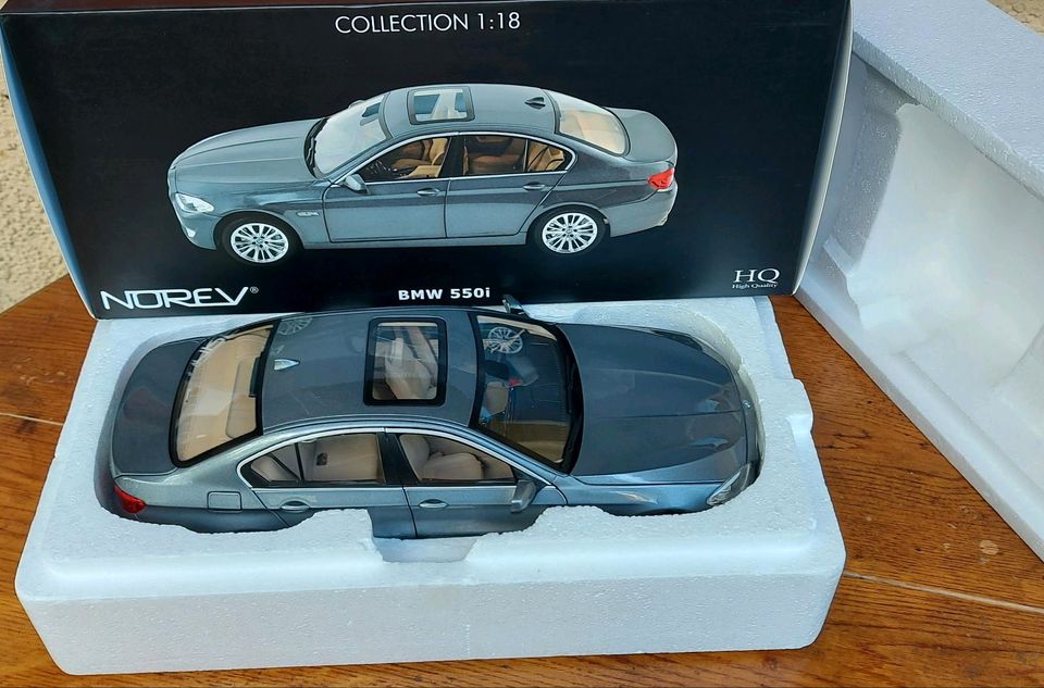 1:18 BMW 550i grau 2010 HQ Norev Limo ovp in Berlin