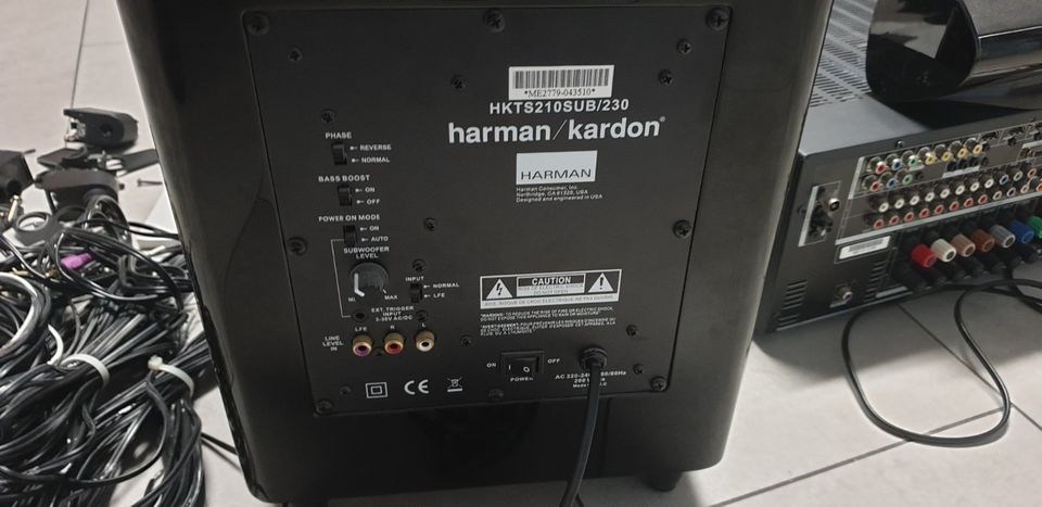 Harman/Kardon HKTS 16 5.1-Lautsprechersystem + AVR360 Receiver in Herne