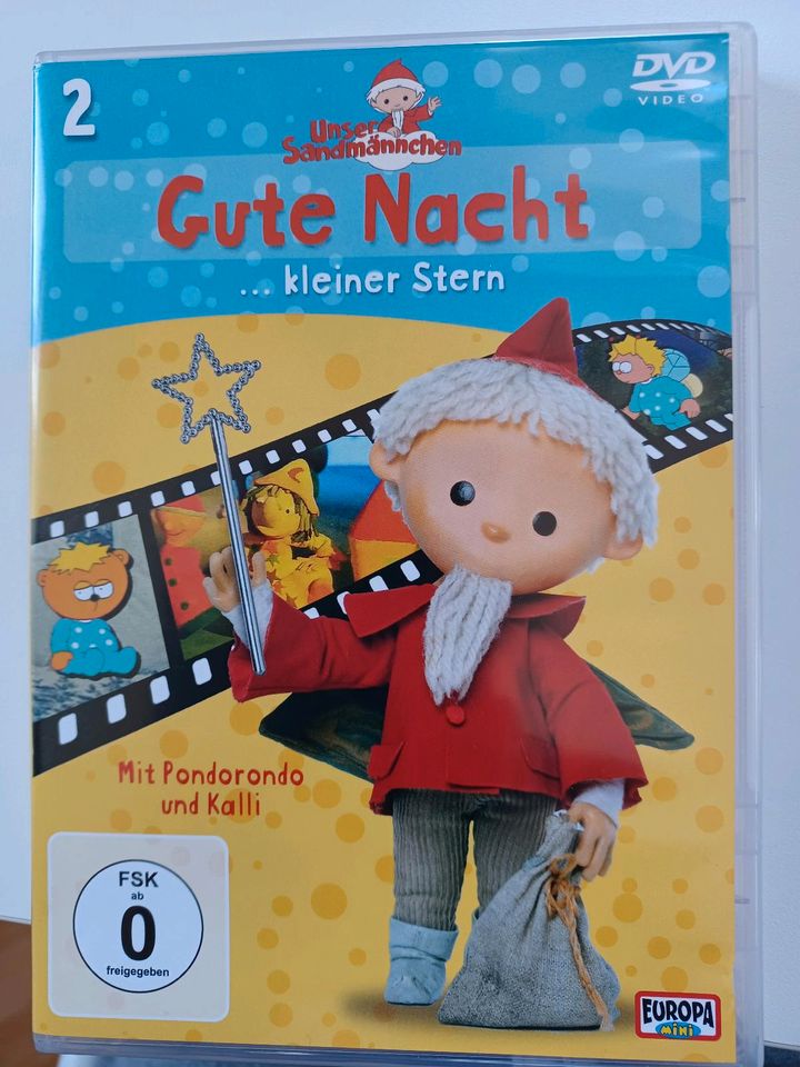 2 DVDs Sandmännchen in Oelsnitz / Vogtland