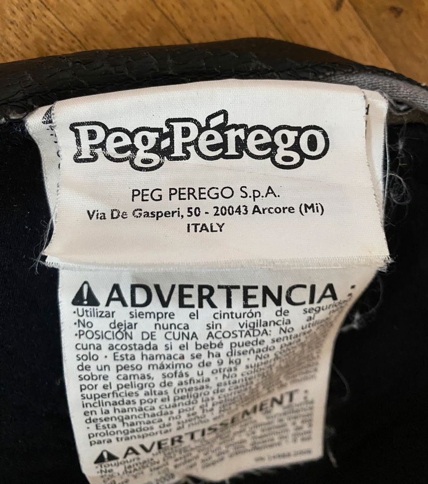 PEG PEREGO Baby ab 0 Mon. Hochstuhl m. Liegefunktion Prima Pappa in Senftenberg