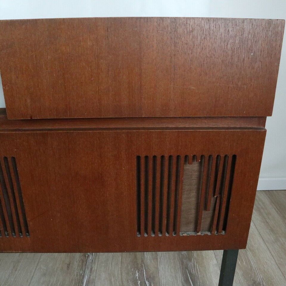 Braun Musikschrank HM 5-81 Musiktruhe Kommode Vintage 60er in Wuppertal