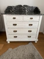 Shabby Chic Massiv-Holz Kommode mit Marmorplatte Baden-Württemberg - Unterensingen Vorschau