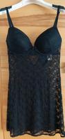 H&M Spitzen Unterkleid Negligee Push-Up-BH Hemd Gr.42 Schwarz Bayern - Augsburg Vorschau