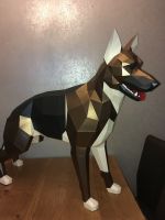 Schäferhund 3D Model Skulptur Papercraft Nordrhein-Westfalen - Dorsten Vorschau