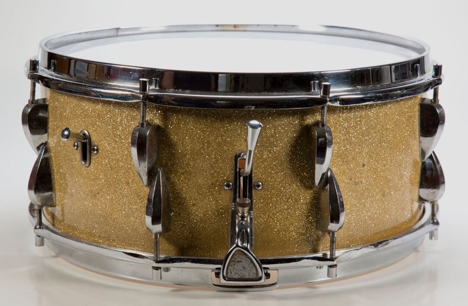 Trixon Snare - 36,3 cm Durchmesser - gold sparkling Retro/Vintage in Langenfeld