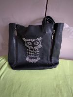 Handtasche shopper Tasche Leder mit eule eternel Thüringen - Erfurt Vorschau