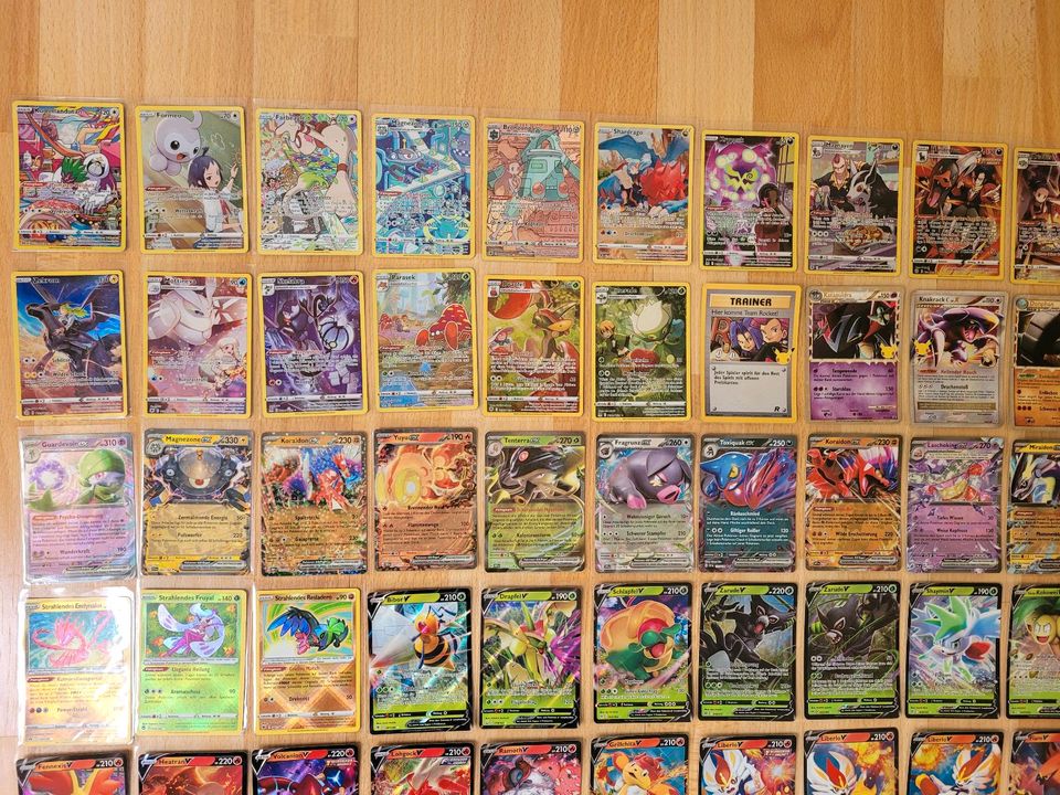 50 Pokemon Karten mit 1 ex / V Garantie! Booster frisch in Berlin