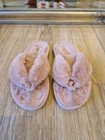 Görtz flauschige Hausschuhe Pantoffeln Zehentrenner Hessen - Großkrotzenburg Vorschau