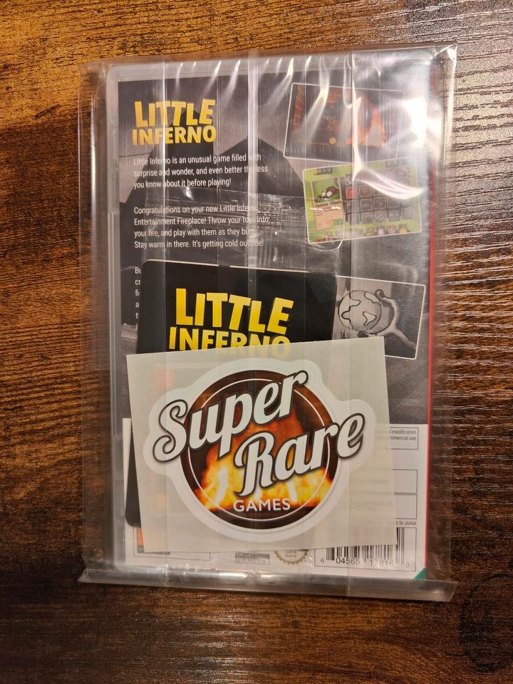 NEU Sealed Little Inferno Nintendo Switch Super Rare in Hamburg