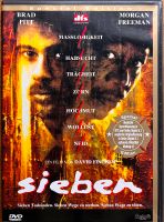 sieben  -  DVD  -  Thriller mit Brad Pitt und Morgan Freeman Düsseldorf - Benrath Vorschau