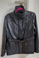 Coole schwarze Jacke / Lederjacke Größe L 40 neuwertig Nordrhein-Westfalen - Lemgo Vorschau