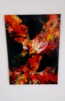"Feuersturm" Akryl Pouring Art 40x30cm selbegemalte Leinwandbild Rheinland-Pfalz - Bitburg Vorschau