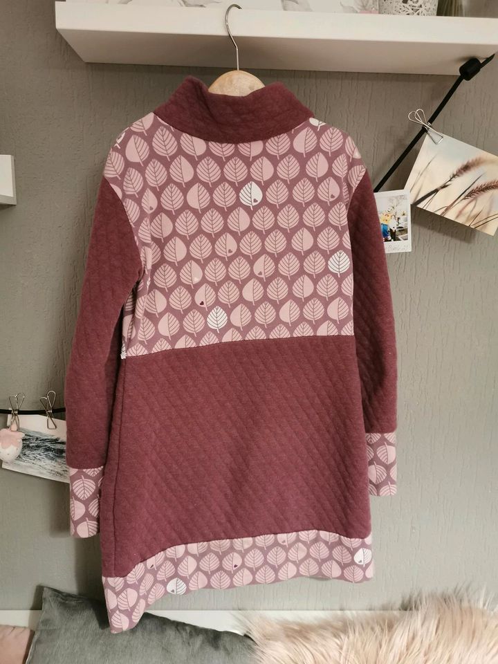 Sweatkleid handmade Gr. 134 in Spangenberg