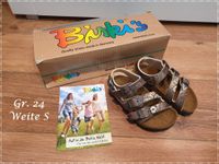 Birkis/Birkenstock Sandalen in braun/beige Weite S Gr. 24 *NEU* Rheinland-Pfalz - Konz Vorschau