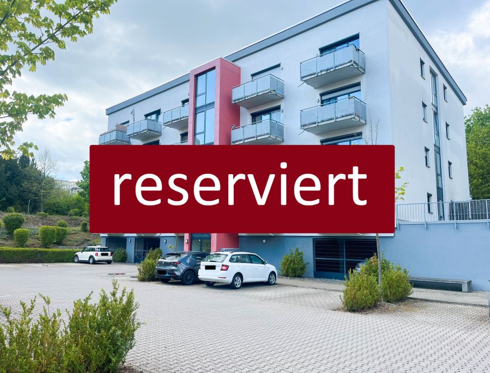 *reserviert* Schönes 1-Zimmer-Appartement mit Balkon und Tiefgaragenstellplatz! in Gießen