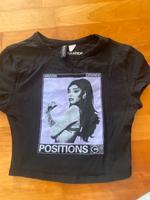 Schwarzes crop top mit Ariana grande print Gr. xs Kr. Dachau - Röhrmoos Vorschau