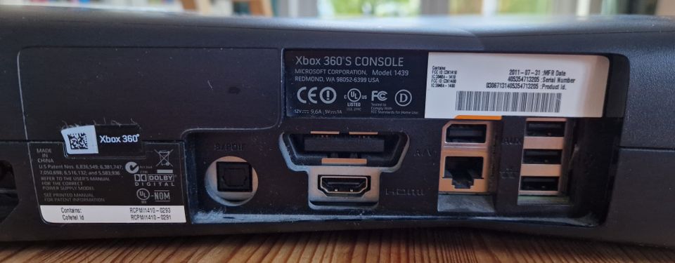 XBOX 360 Konsole mit Zubehör in Aying