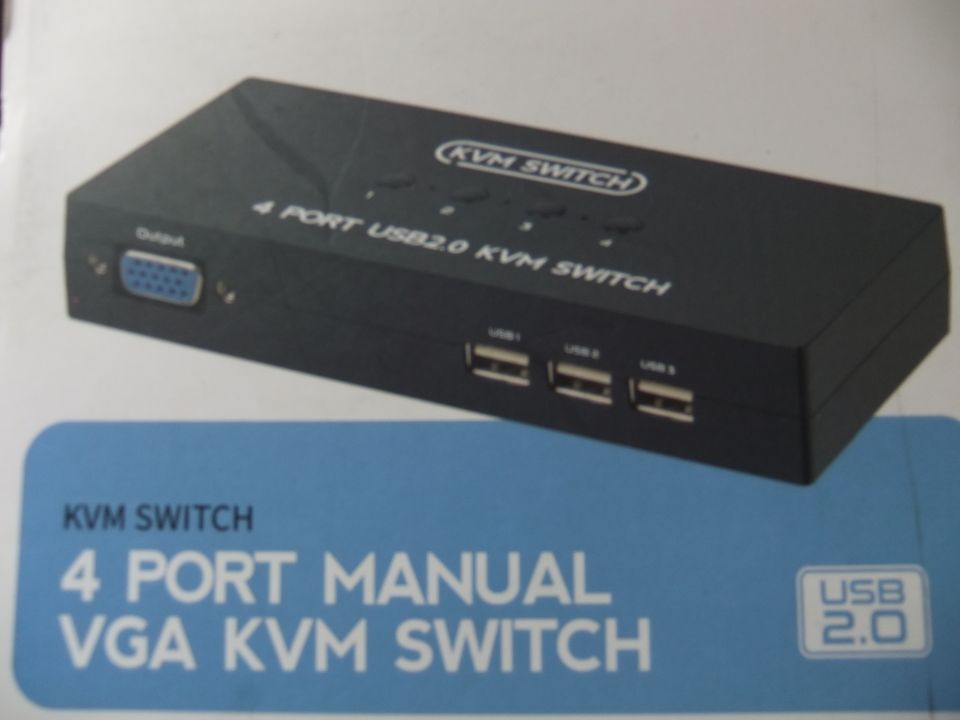 Biete :KVM Swisch VGA USB 4 fach. in Blomberg